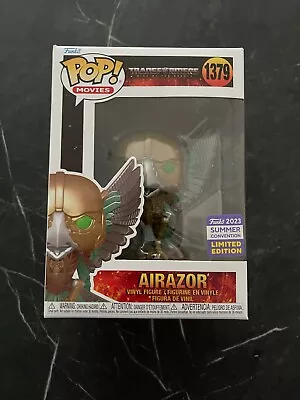 Buy Funko Pop Movies Transformers Rise Of The Beasts Airazor 2023 Summer Conv 1379 • 22.25£