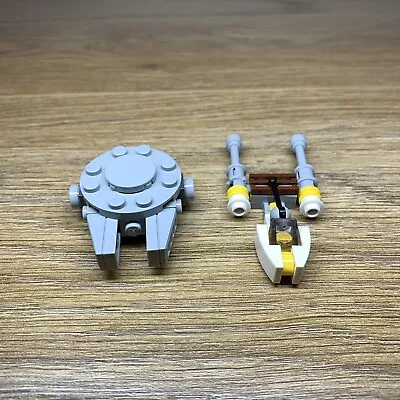 Buy Lego Star Wars Miniscale Sets RARE | Mini Millennium Falcon | Mini Y Wing 2017 • 0.99£