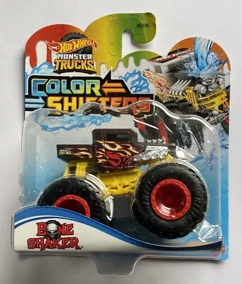 Buy Hot Wheels Monster Trucks   BONE SHAKER  Color Shifters   Rare !! • 12.49£