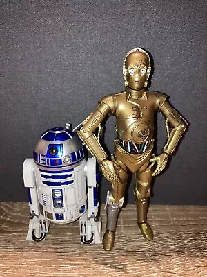 Buy Star Wars SH Figuarts R2-D2 & Black Series ESB C3PO Action Figure Bundle Loose • 74£