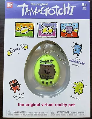 Buy Original Tamagotchi Gen 1 NEON LIME Virtual Reality Pet • 15.99£