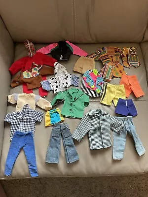 Buy Sindy Barbie Boyfriends Ken Paul Vintage Clothes Joblot Approx 20 Items Preowned • 8£