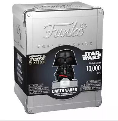 Buy Star Wars POP! Classics Darth Vader 01C Limited Edition 10,000 Funko Exclusive  • 75.87£
