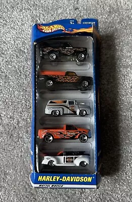Buy 2000 Hot Wheels Harley-davidson 5 Car Gift Pack New In Sealed Package Ford Truck • 19.95£