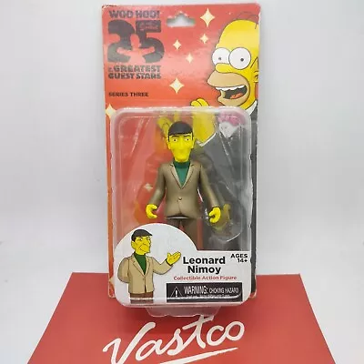 Buy NECA The Simpsons 25 Of The Greatest Guest Stars Leonard Nimoy Series 3 Figure • 26£