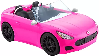 Buy Barbie HBT92 - Convertible Vehicle, Pink With Rolling Wheels And Realistic  • 36.97£