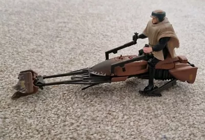 Buy Star Wars Power Of The Force  Speeder Bike & Luke Skywalker By Kenner • 8£