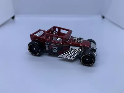 Buy Hot Wheels - Bone Shaker Red 3 - Diecast Collectible - 1:64 Scale - USED • 3£