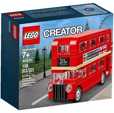 Buy Lego Creator 40220 - London Bus - Double Decker - Brand New Sealed Retired • 12.99£