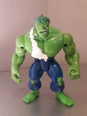 Buy Rare Incredible Hulk 5  Action Figure Battle Damaged Hulk 1997 Marvel ToyBiz • 19.95£