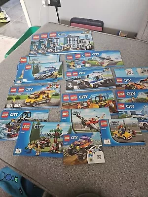 Buy LEGO City Instruction Manuals Only - No Lego Bricks Included - See Pics • 10£