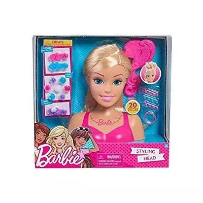 Buy Barbie Fashionistas Styling Head Great Games BAR28000 • 40.62£