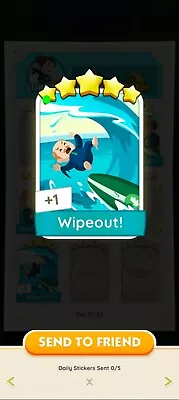 Buy Monopoly Go - Wipeout 5 ⭐ Sticker Available ( Read Description) • 5£