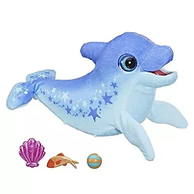 Buy FurReal Friends F24015L1 Dazzlin' Dimples My Playful Dolphin, 80+ Sounds And • 35.99£