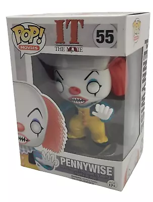 Buy PENNYWISE The CLOWN #55 IT Movie FUNKO POP MOVIES BOXED IN PROTECTOR PENNYWISE • 19.99£