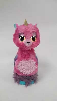 Buy Hatchimals Interactive Plush Unicorn Llama Toy - Pink, Fluffy & Fully Working • 6.99£