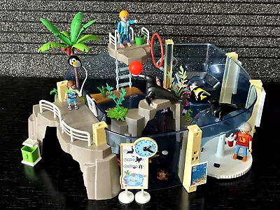 Buy Playmobil 9060 Family Fun Aquarium With Fillable Water Enclosure • 22£