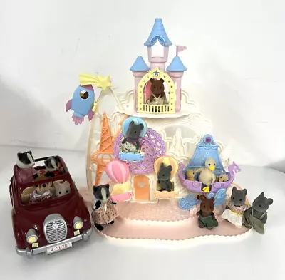 Buy Sylvanian Families Baby Amusement Park Car & Bundle Of Animal Figures #W1 • 14.99£