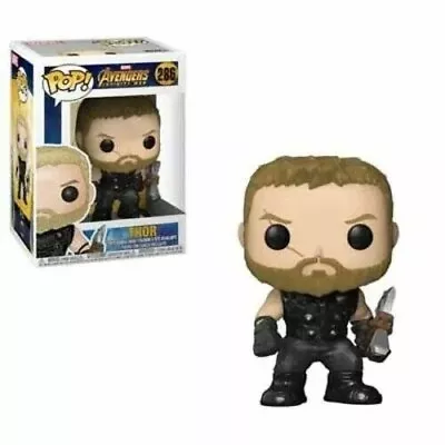 Buy Funko POP! Marvel: Avengers Infinity War - Thor Vinyl Figure #286 #26464 NEW • 11.99£