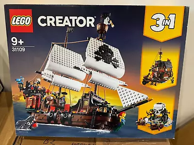 Buy LEGO CREATOR: Pirate Ship (31109) [Brand New And Sealed] • 104.99£