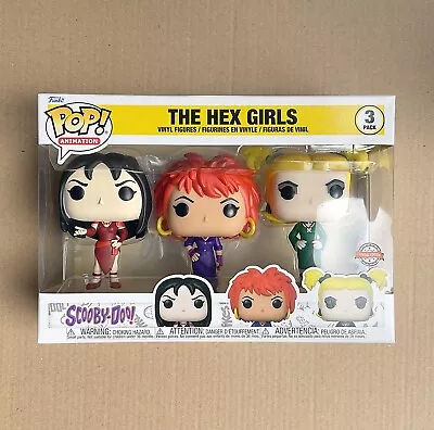 Buy Funko Pop Scooby Doo The Hex Girls 3-Pack + Free Protector • 79.99£