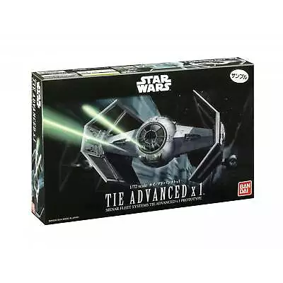 Buy Revell Bandai 01214 1:72 Star Wars Darth Vader's Advanced TIE Fighter Model Kit • 53.95£