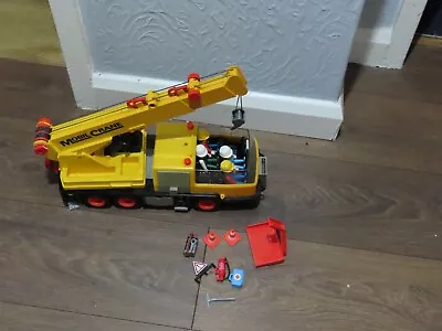 Buy Vintage Playmobil Crane With Figures, Accessories 3761 • 23£