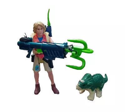 Buy Official Jurassic Park Ellie Sattler +Dinosaur Action Toy: Original 1993 Kenner • 4.99£