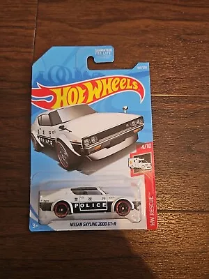 Buy Hot Wheels Nissan Skyline 2000 Gt-R White Police Japan Brand New Combine Postage • 6.50£