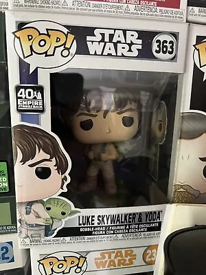 Buy Funko Pop! Movies Star Wars Luke Sky Walker & Yoda #363 • 10£