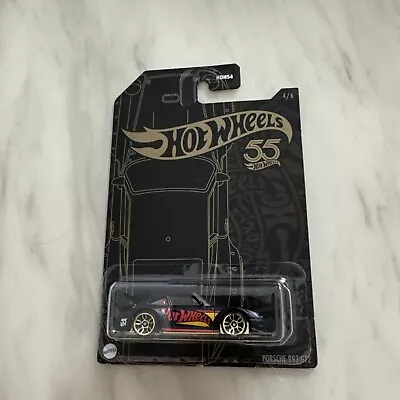 Buy Hot Wheels Porsche 993 GT2 55th Anniversary 4/6 Black & Gold • 12£