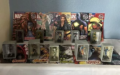 Buy Eaglemoss Classic Marvel Figurine Collection Complete W/ Comic Issues 35-48 NIB • 99.99£