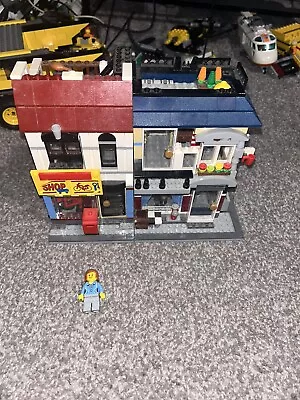 Buy LEGO CREATOR: Bike Shop & Cafe (31026)  Rare Collectors Item, Missing Some Thing • 38£