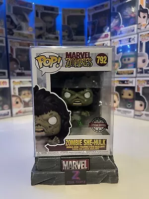 Buy FUNKO POP! Marvel Zombies Zombie She-Hulk #792 Special Edition • 7.59£