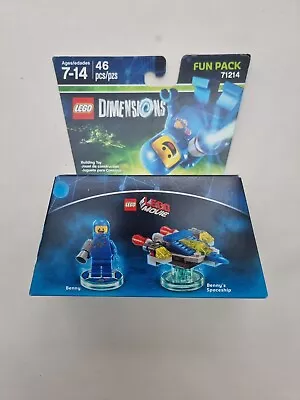 Buy Lego Dimensions Fun Pack 71214 The Lego Movie - Benny BRAND NEW/SEALED • 9.99£