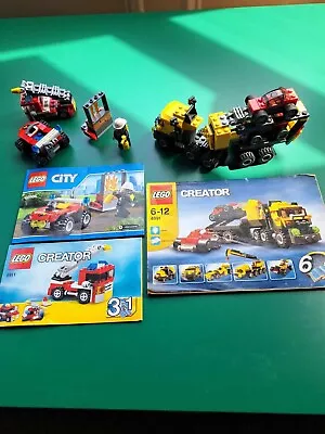 Buy Lego Creator Sets, 4891, 6911, 60105, Retired Set • 29.99£