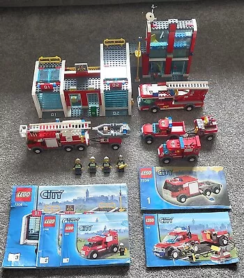 Buy Lego City Fire 7208, 7239 And 7942 • 25£
