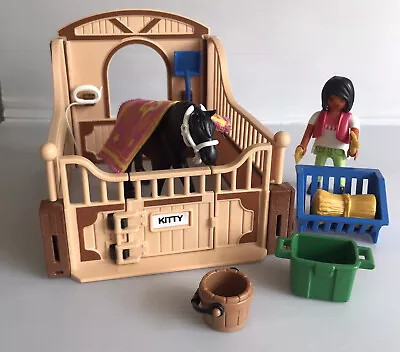 Buy Playmobil Horse Stable Figure Blanket Grooming Tools Set 5108 - See Description • 5.99£