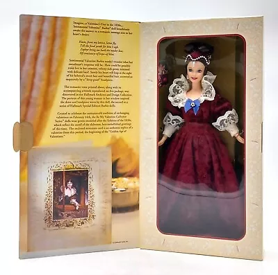 Buy 1996 Sentimental Valentine Barbie / Hallmark Special Edition, Mattel 16536, NrfB • 55.64£