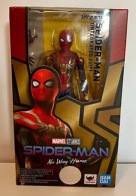 Buy Bandai S.H. Figuarts Spider Man Integrated Suit Action Figure Used UK IN STOCK • 53£