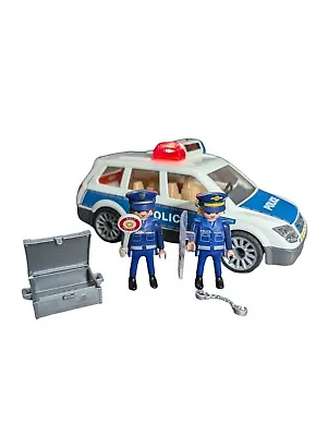 Buy Playmobil City Action 6920 Police Car With Working Sounds & Lights - X2 Figures • 11.99£