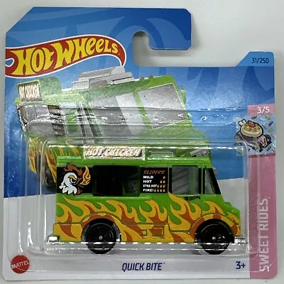 Buy Hot Wheels Quick Bite  Green Flames Sweet Rides No 31 New Unopened • 19.99£