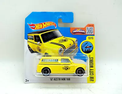 Buy Hot Wheels 1967 Austin Mini Van - 2016 HW City Works • 7.99£