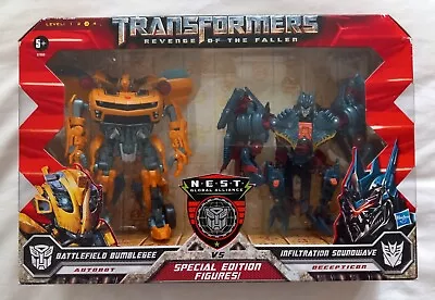 Buy Transformers ROTF NEST Global Alliance Special Edition Bumblebee And Soundwave • 50£