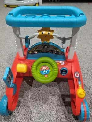 Buy Fisher Price Car Baby Walker Learning Sounds • 25£