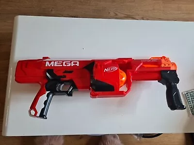 Buy Nerf Mega Rotofury Blaster Toy Gun Red • 14£