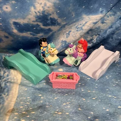 Buy Fisher Price Little People Klip Klop Disney Ariel & Prince Eric Figures Toys • 15.99£