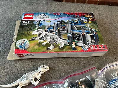 Buy Jurassic Park Lego 75919( One Piece Missing, Black Pipe For Railing) • 30£