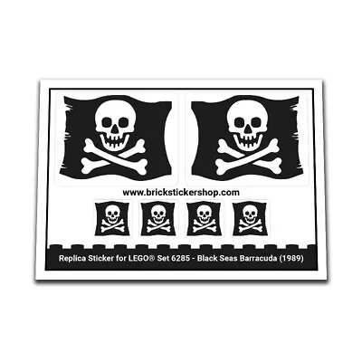 Buy Replacement Sticker For Set 6285 - Black Seas Barracuda • 8.77£