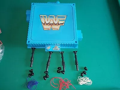 Buy Vintage Wwf Wwe Wrestling Hasbro Titan Sports Ring • 152.03£